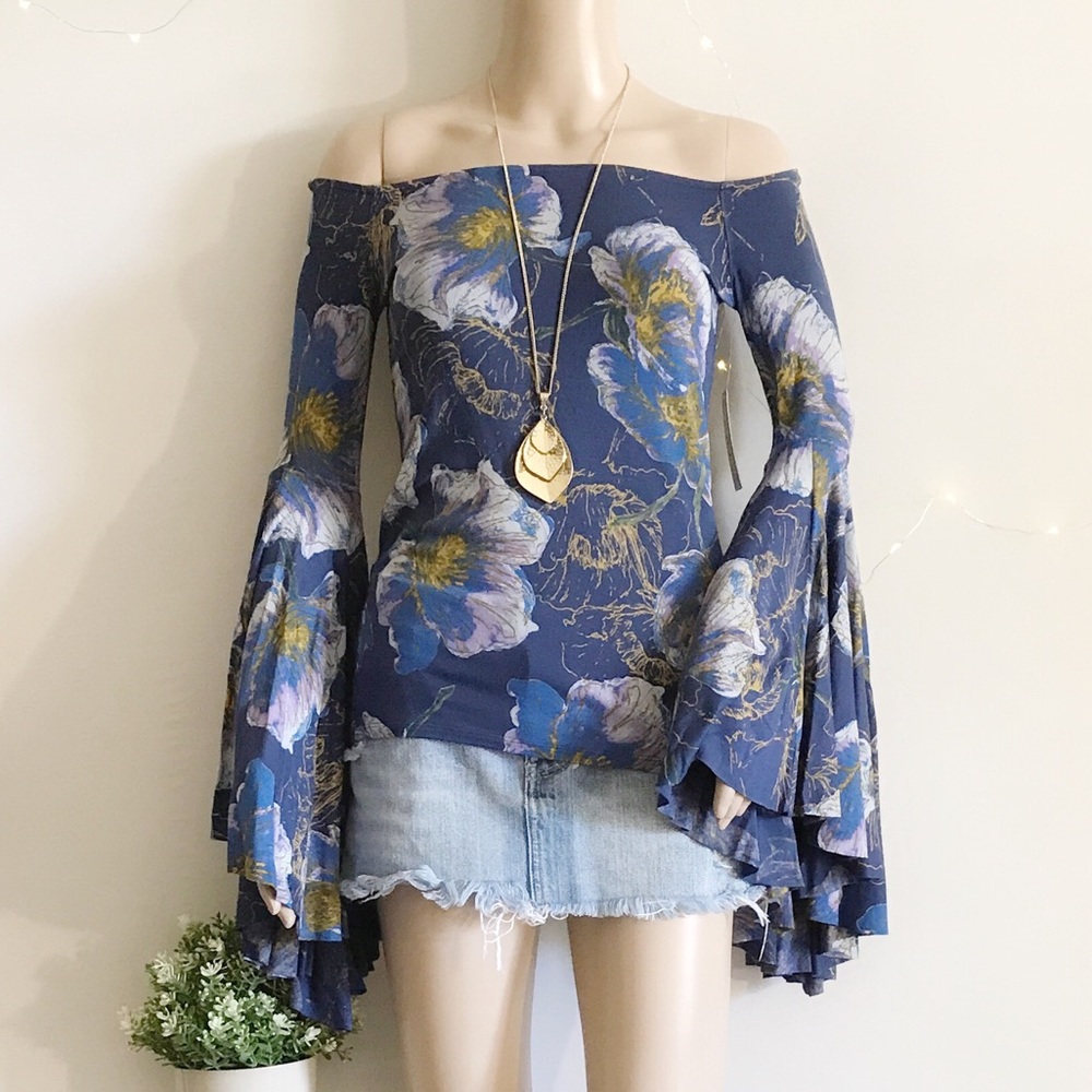 Free People Birds of Paradise Bell Sleeves (XS)
